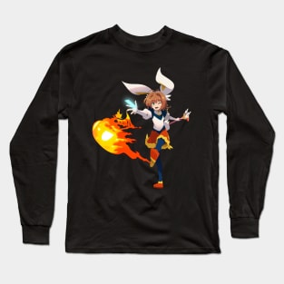 Fiery Long Sleeve T-Shirt